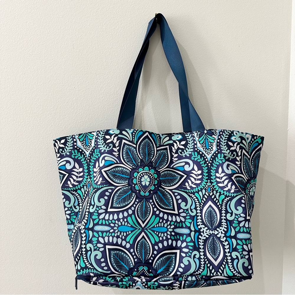 Vera Bradley beach tote and beach towel duo